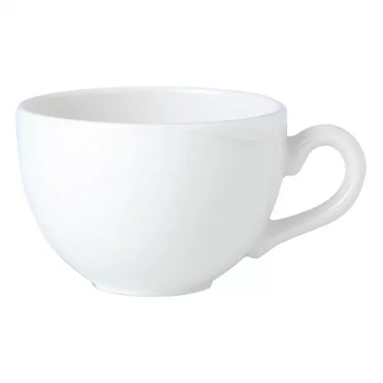 Steelite Simplicity White Low Empire Cups 227ml (Pack of 36)