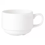 Steelite Simplicity White Stacking Slimline Cups 170ml (Pack of 36)