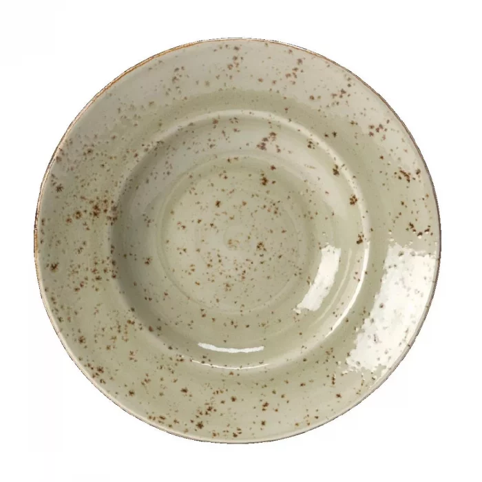 Steelite Craft Green Nouveau Bowls 270mm (Pack of 6) - Image 1