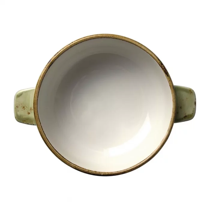 Steelite Craft Green Soup Casserole Bowls 425ml (Pack of 6) - Image 2