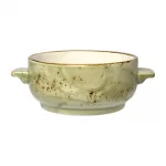 Steelite Craft Green Soup Casserole Bowls 425ml (Pack of 6)