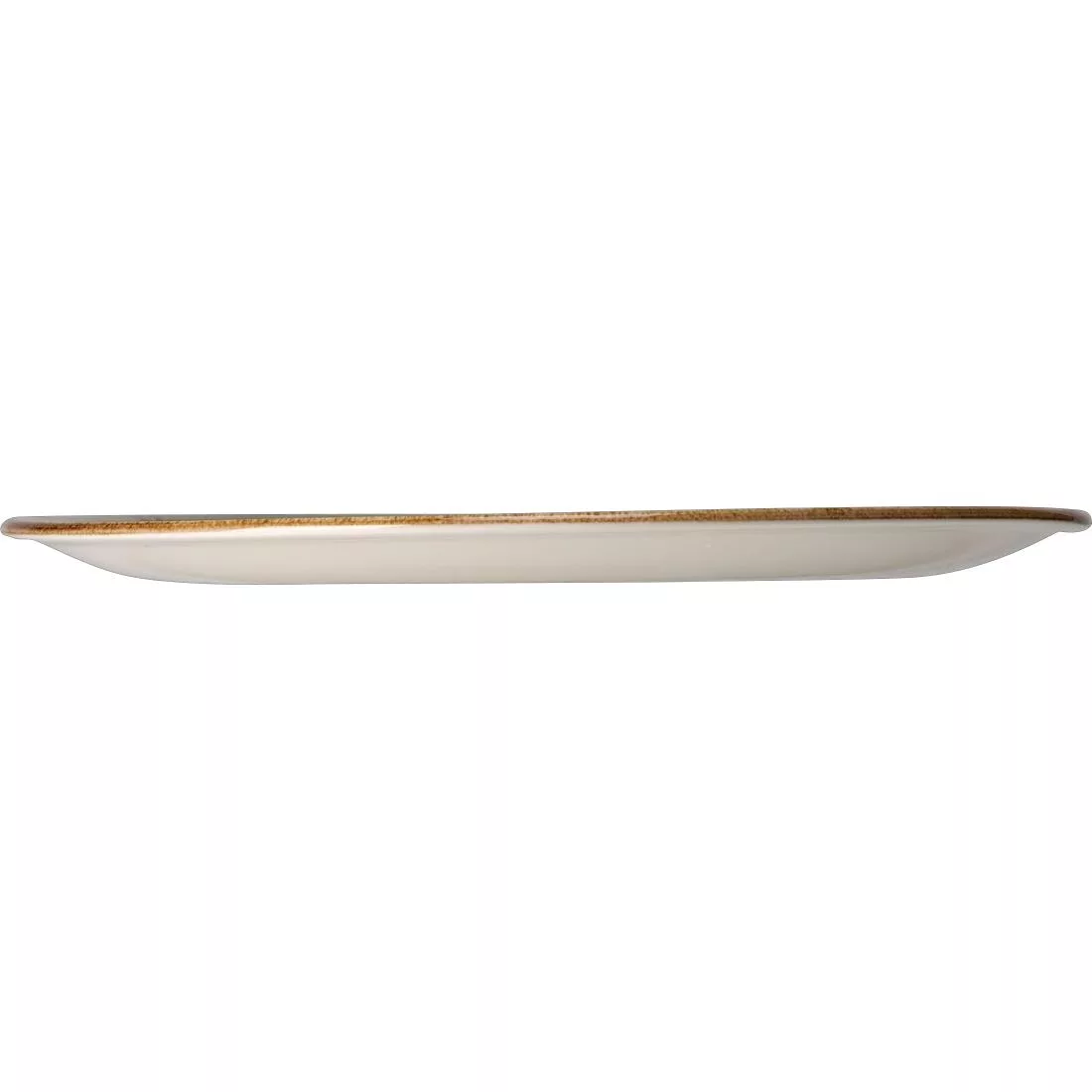 v126_v127_v128_v129_steelite_craft.jpg Steelite Craft Terracotta Coupe Plates 202mm (Pack of 24) - Image 1