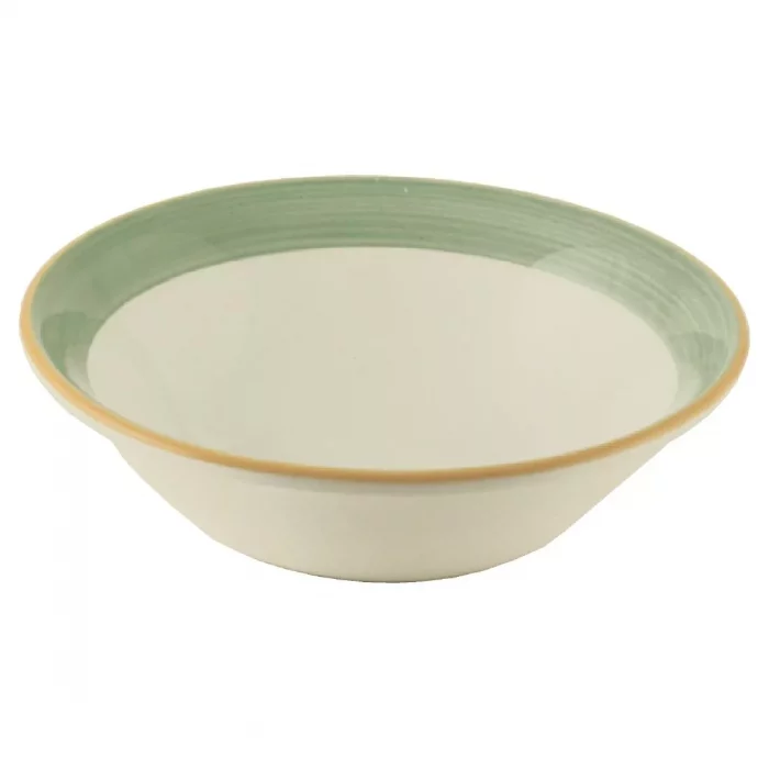 Steelite Rio Green Oatmeal Bowls 165mm (Pack of 36) - Image 1