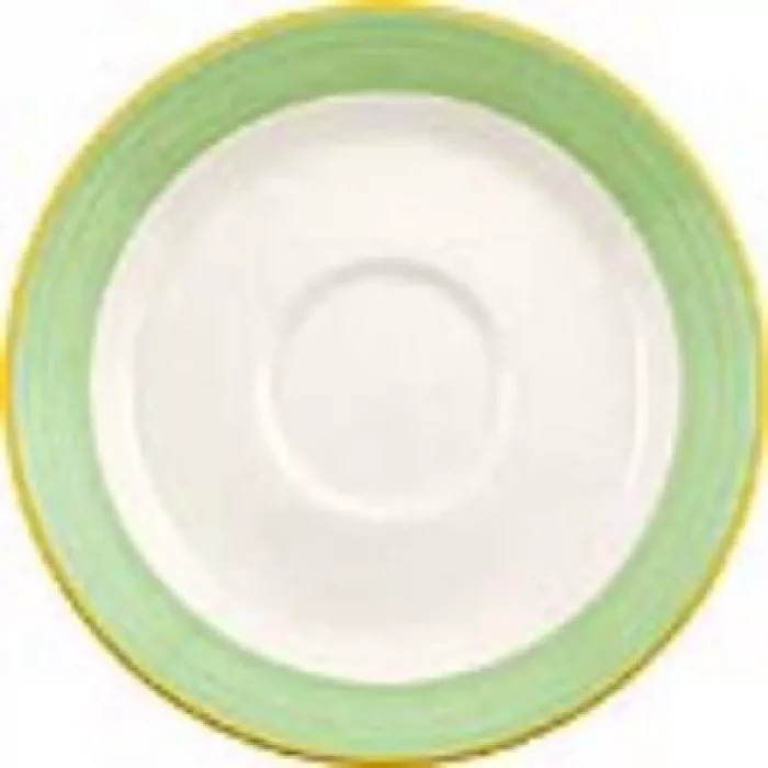 Steelite Rio Green Slimline Saucers 150mm (Pack of 36) - Image 1
