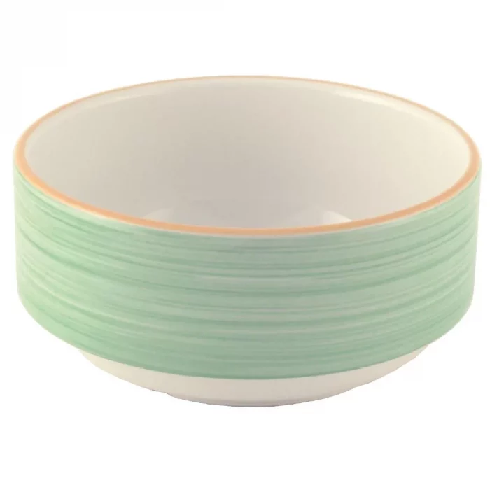 Steelite Rio Green Sugar or Bouillon Cups 227ml (Pack of 12) - Image 1