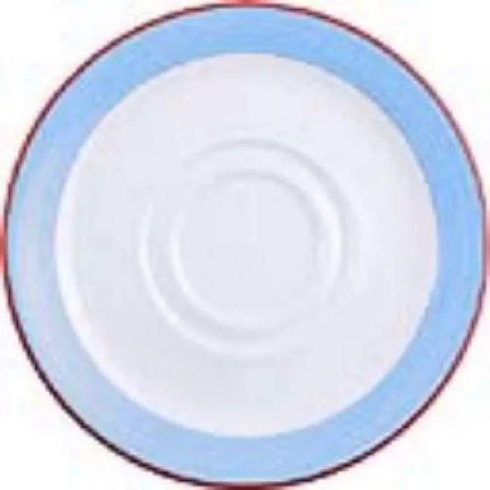 Steelite Rio Blue Saucers 145mm (Pack of 36) - Image 1