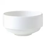 Steelite Monaco White Stacking Unhandled Soup Cups 285ml (Pack of 36)