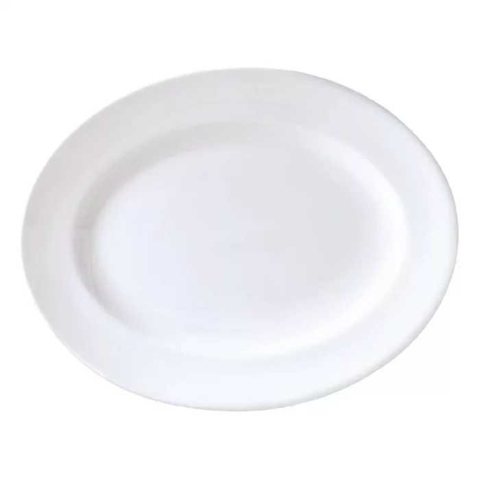 Steelite Monaco White Mandarin Vogue Dishes 280mm (Pack of 12) - Image 1