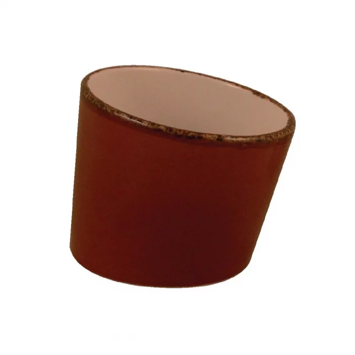 Steelite Terramesa Mocha Tilt Pots 88mm (Pack of 12) - Image 1