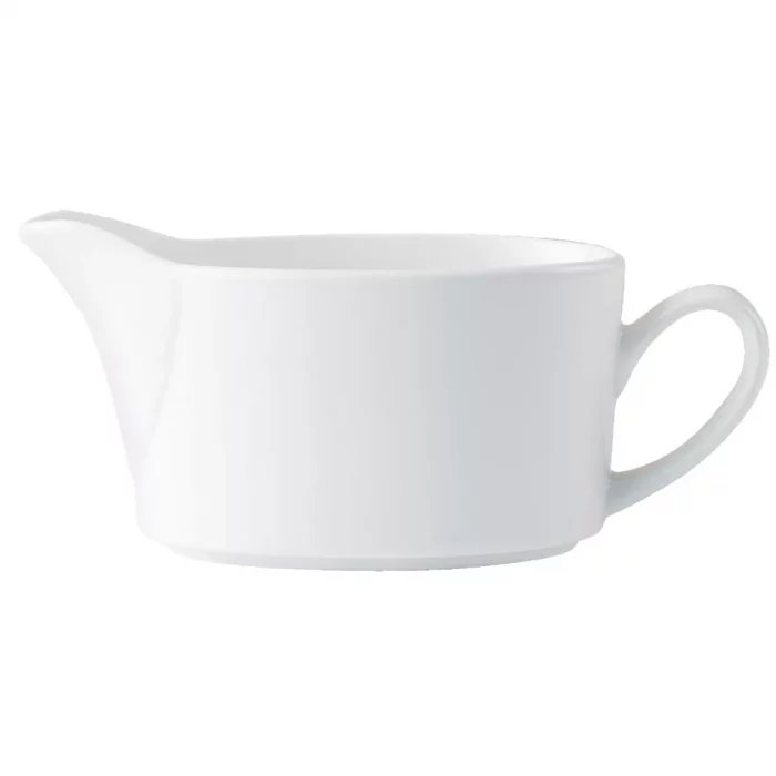 Steelite Monaco White Vogue Sauce Boats 340ml (Pack of 6) - Image 1