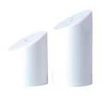 Steelite Sheer White Salt Shakers (Pack of 12)
