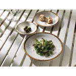 Steelite Craft Melamine Coupe Plates White 210mm (Pack of 6) - Image 4