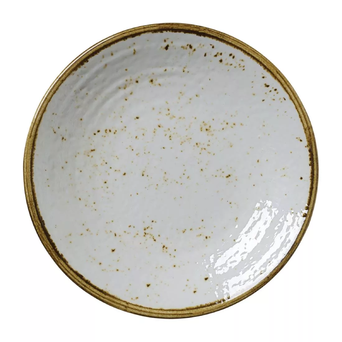 vv1081_steelitecraft.jpg Steelite Craft Melamine Coupe Plates White 210mm (Pack of 6) - Image 1