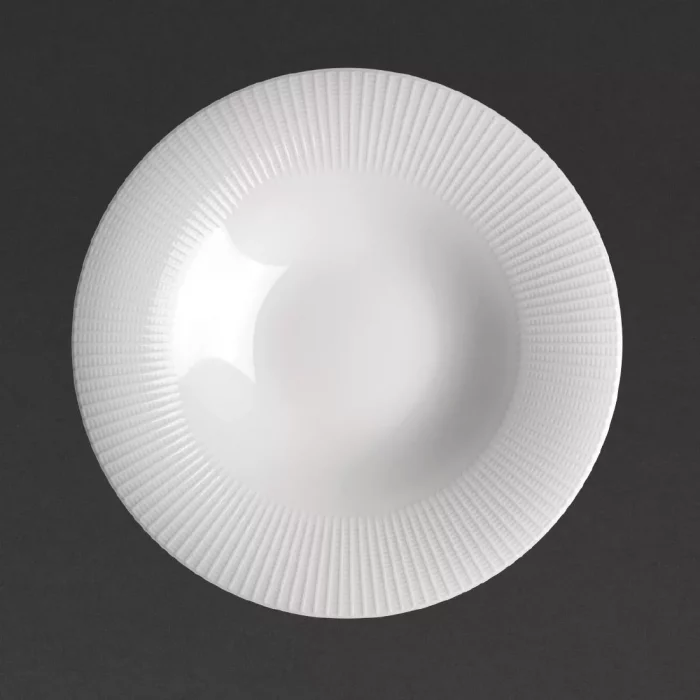 Steelite Willow Gourmet Rimmed Coupe Bowl 285mm (Pack of 6) - Image 2
