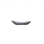 Steelite Scape Glass Smoked Oval Bowls 200mm (Pack of 12) - Image 2