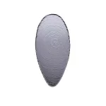Steelite Scape Smoked Glass Oval Platters 300mm (Pack of 6)