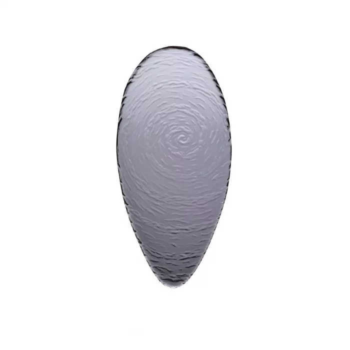 Steelite Scape Smoked Glass Oval Platters 300mm (Pack of 6) - Image 1