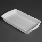 Olympia Whiteware Rectangular Roasters 395x 219mm (Pack of 6) - Image 3