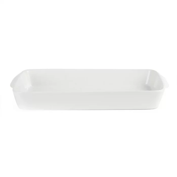 Olympia Whiteware Rectangular Roasters 395x 219mm (Pack of 6) - Image 2
