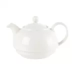 Churchill Plain Whiteware Teapots 370ml (Pack of 4) - Image 2