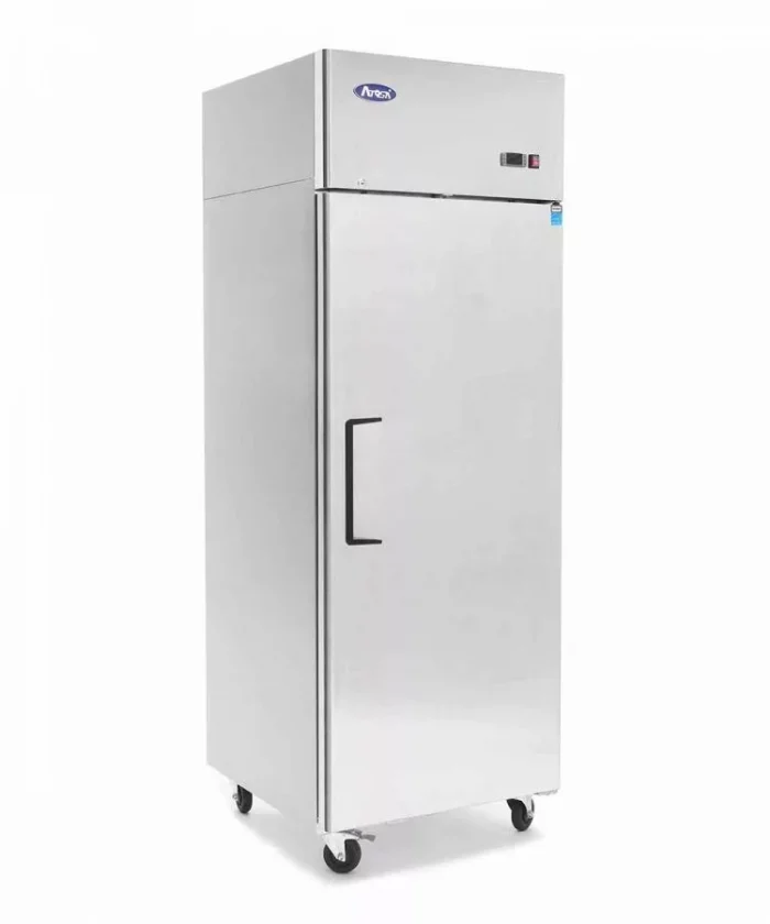 Atosa YBF9206GR Slimline Single Door Upright Fridge  410 Litres - Image 1