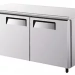 Atosa YPF9022GR Two Door Stainless Steel Undercounter Fridge  270ltrs