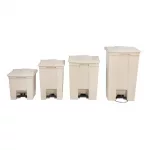 Rubbermaid Step On Pedal Bin Beige 30.5Ltr - Image 3