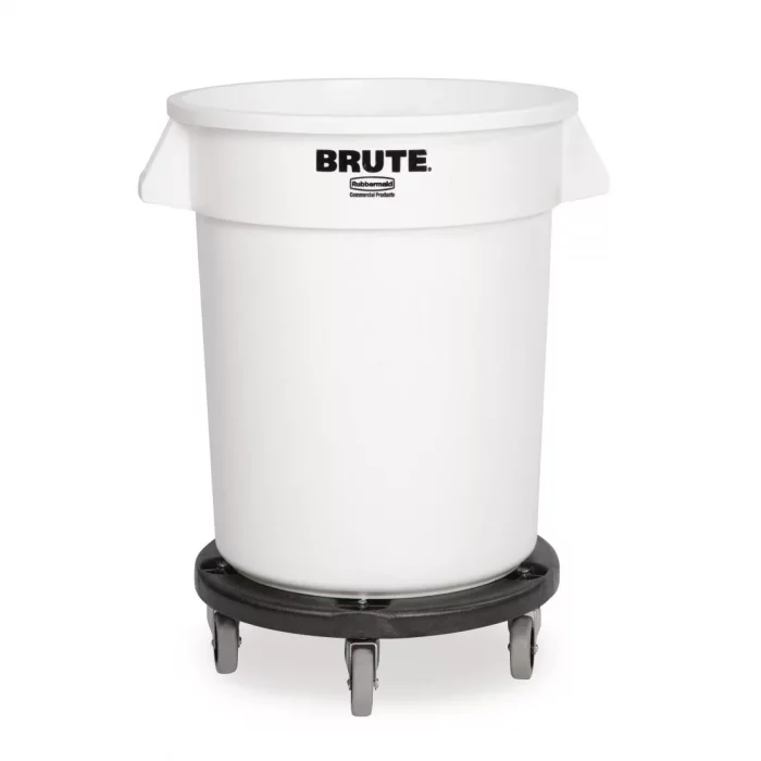 Rubbermaid Brute Waste Container Mobile Dolly - Image 2