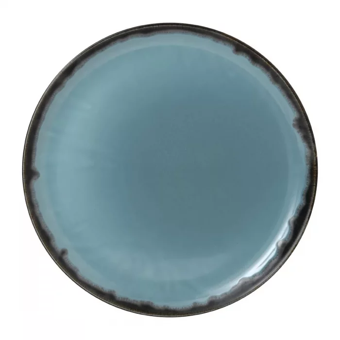 Dudson Harvest Coupe Plate Blue 324mm (Pack of 6) - Image 1