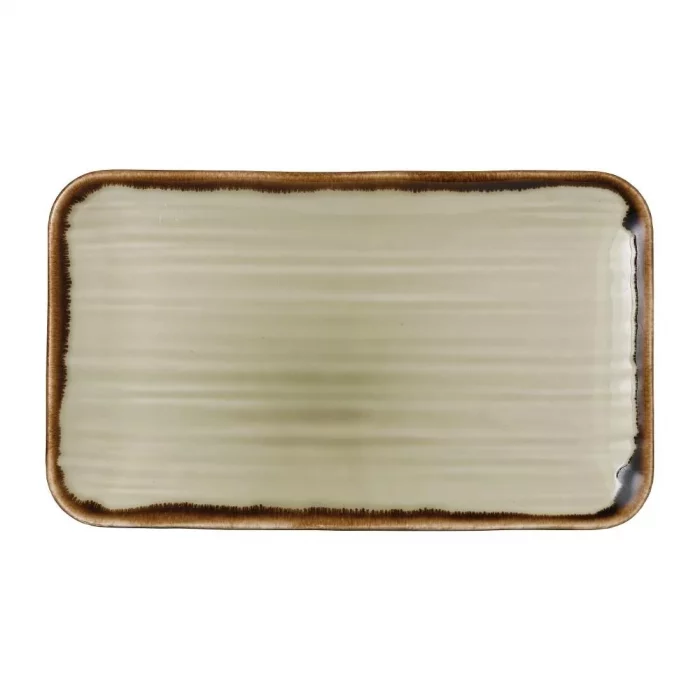 Dudson Harvest Dudson Linen Rectangular Plate 275mm (Pack of 12) - Image 1