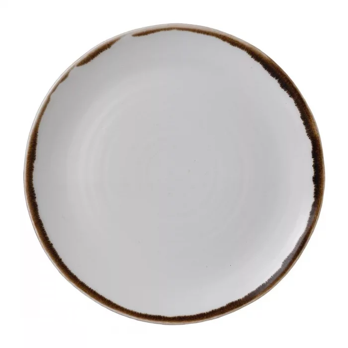 Dudson Harvest Natural Coupe Plate 295mm (Pack of 12) - Image 1