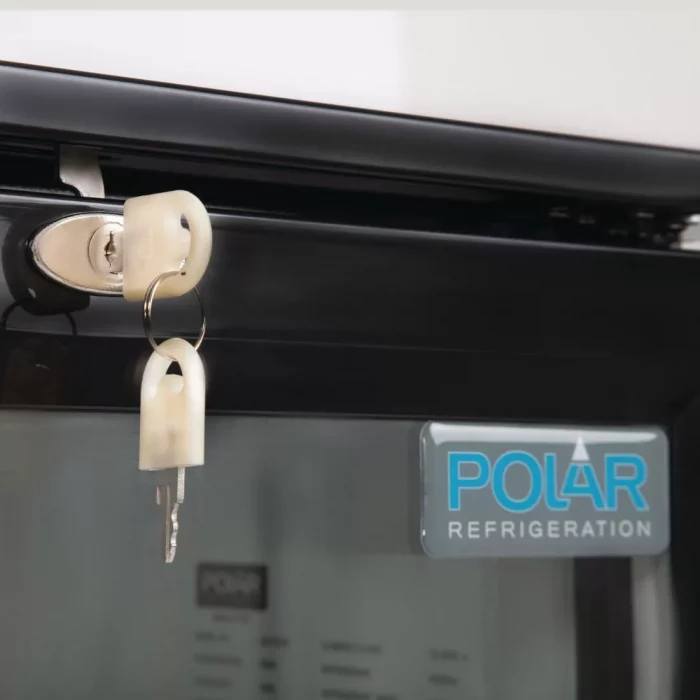 Polar G-Series Back Bar Cooler with Hinged Doors 198Ltr - Image 7