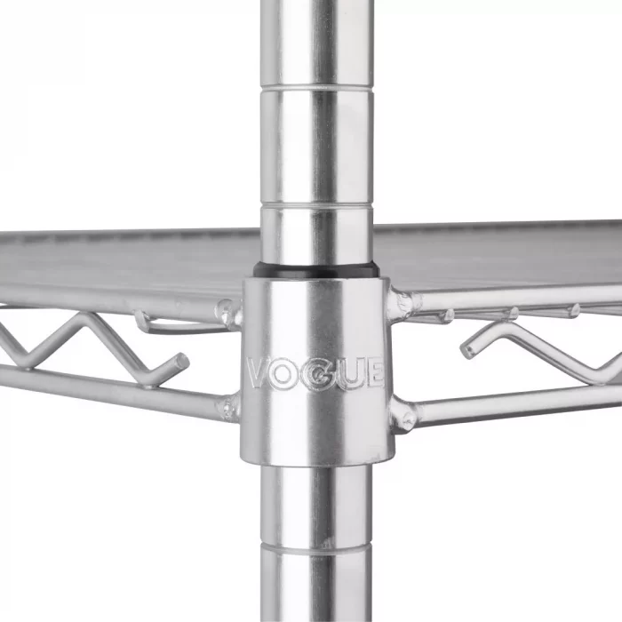 Vogue 4 Tier Wire Shelving Kit 1525x610mm - Image 4