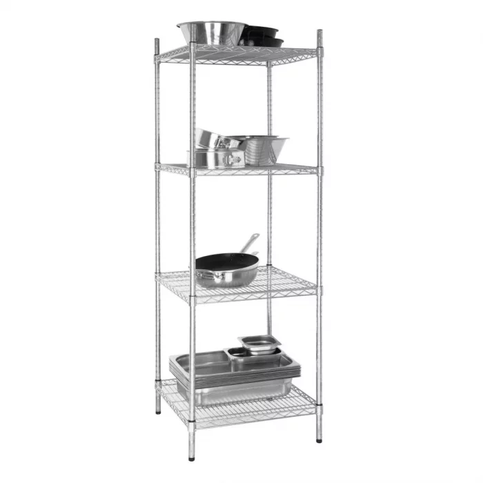 Vogue 4 Tier Wire Tower Unit 610x610mm - Image 2