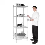 Vogue 4 Tier Wire Tower Unit 610x610mm - Image 3