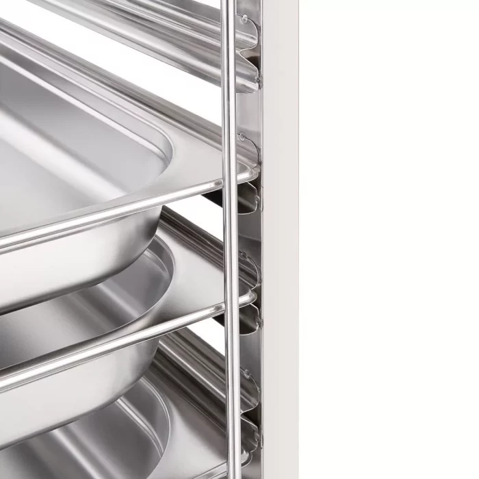 Vogue Gastronorm Racking Trolley 7 Level - Image 3