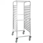 Vogue Gastronorm Racking Trolley 15 Level