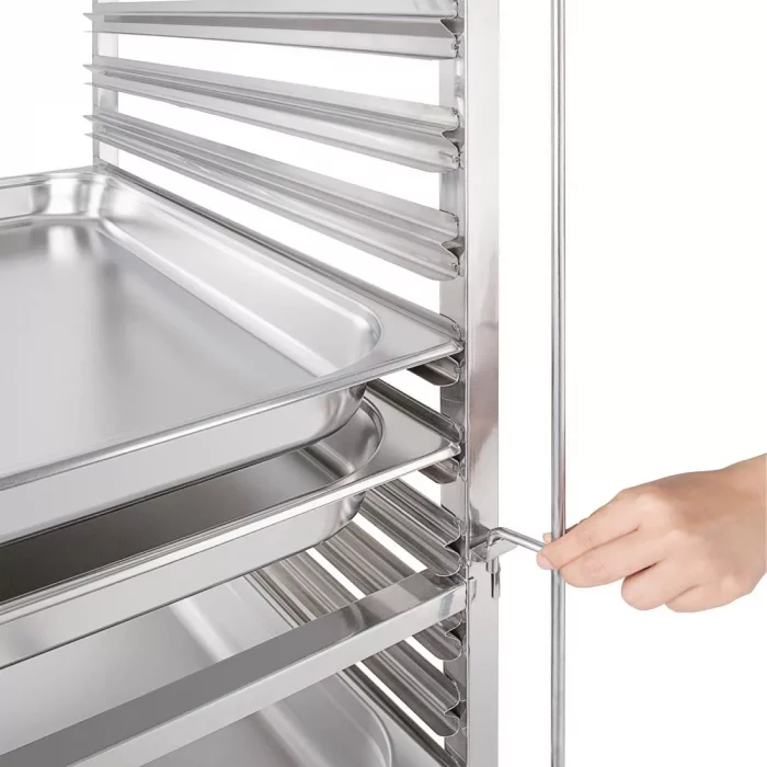 Vogue Gastronorm Racking Trolley 15 Level - Image 5