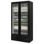 Polar G-Series Upright Back Bar Cooler with Hinged Doors 490Ltr - Image 3