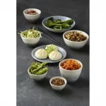 Churchill Studio Prints Raku Topaz Blue Snack Bowl 400ml (Pack of 12) - Image 3
