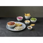 Churchill Studio Prints Raku Topaz Blue Snack Bowl 400ml (Pack of 12) - Image 4