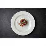 Churchill Isla Glass Clear Organic Glass Round Bowl 245mm (Pack of 6)