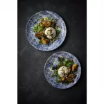 Churchill The Maker's Collection Porto Blue Coupe Plate 185mm (Pack of 12) - Image 2