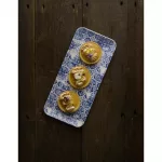 Churchill The Makers Collection Organic Rectangular Platters Porto Blue 179mm (Pack of 12) - Image 2