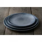 Churchill Harvest Flux Grey Organic Coupe Plate 164mm (Pack of 12) - Image 2
