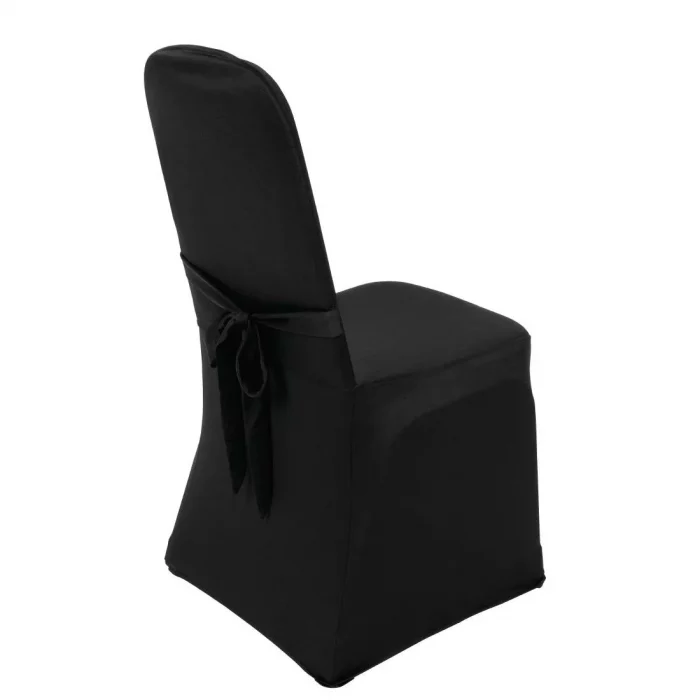 Bolero Banquet Chair Cover Black - Image 3