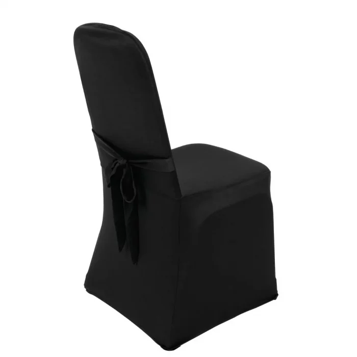 Bolero Banquet Chair Cover Black - Image 3