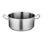 Vogue Stainless Steel Casserole Pan 36cm