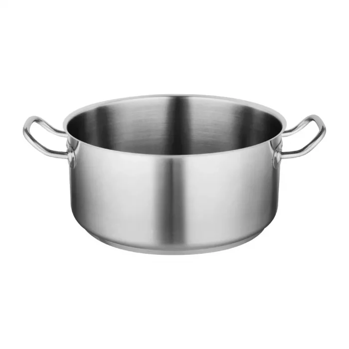 Vogue Stainless Steel Casserole Pan 36cm - Image 1