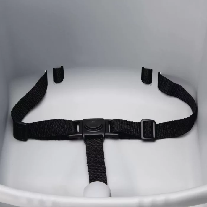 Bolero Grey PP Stackable High Chair - Image 2